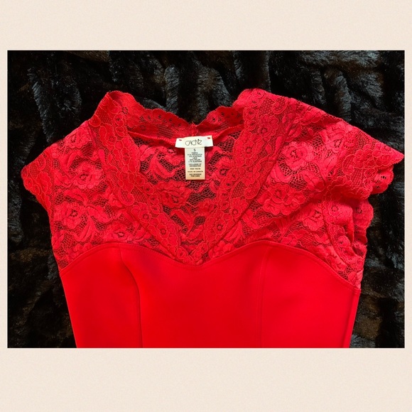 Cache Top - Lace - Red - Stretch - Size Small - Never worn - Picture 6 of 9